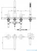 Omnires Y Bateria wannowa 4-otworowa nikiel szczotkowany Y1232NI